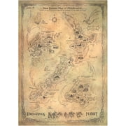 WETA Workshop - Hobbit - New Zealand as Middle-Earth Map