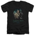 thumbnail image 1 of Hobbit-Protector Short Sleeve Adult V-Neck 30-1 Tee- Black - XL, 1 of 1