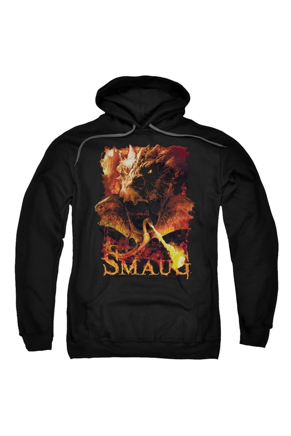 Hobbit Men's Smolder Hooded Sweatshirt Medium Black