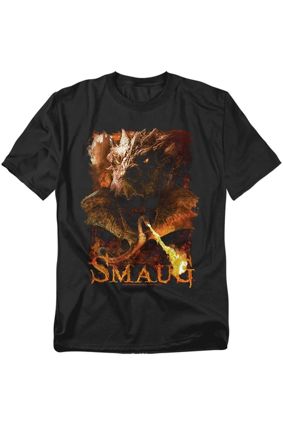 Hobbit T-Shirt Smolder Unisex Graphic Tee For Men & Women
