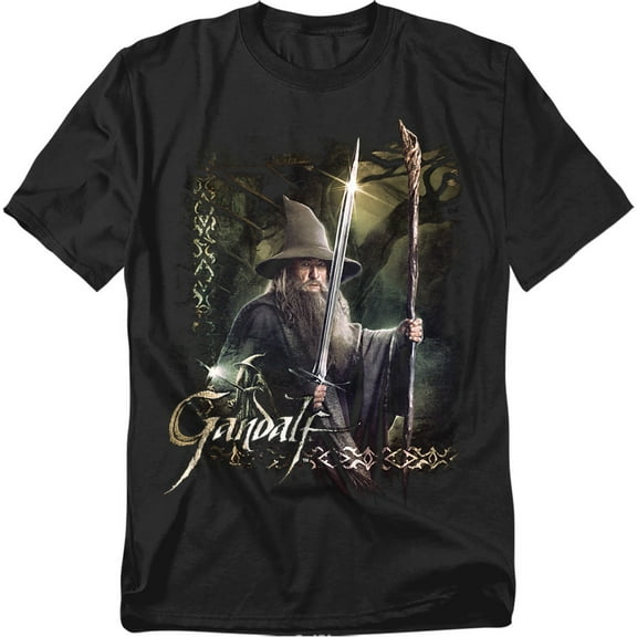 Hobbit T-Shirt Sword And Staff Unisex Graphic Tee For Men & Women