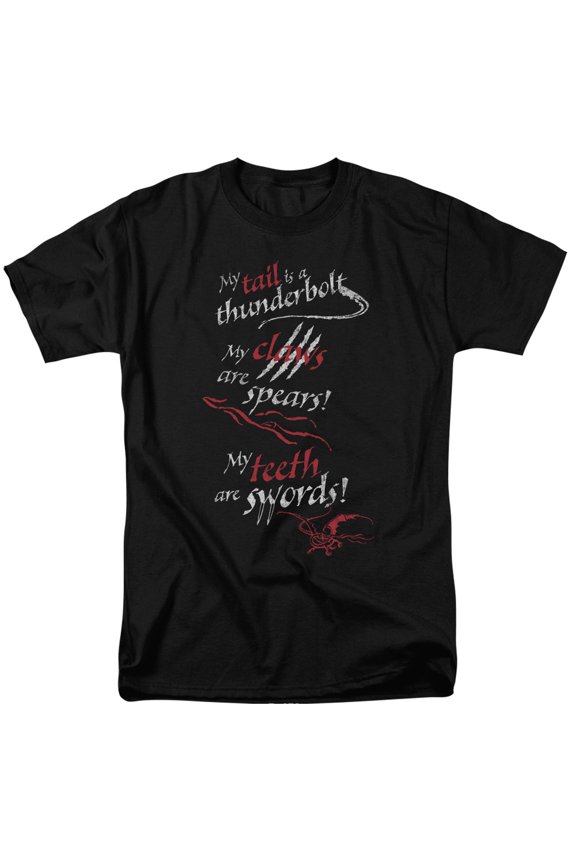 Hobbit - Tail Claws Teeth - Short Sleeve Shirt - Large