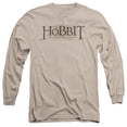 thumbnail image 1 of Hobbit Textured Logo Long Sleeve Adult 18/1 T-Shirt-Sand, 1 of 2