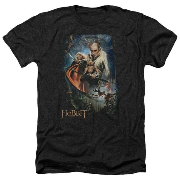 Hobbit - Thranduils Realm - Heather Short Sleeve Shirt - XX-Large