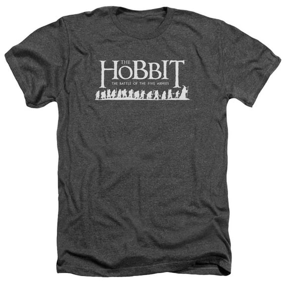 Hobbit - Walking Logo - Heather Short Sleeve Shirt - XX-Large