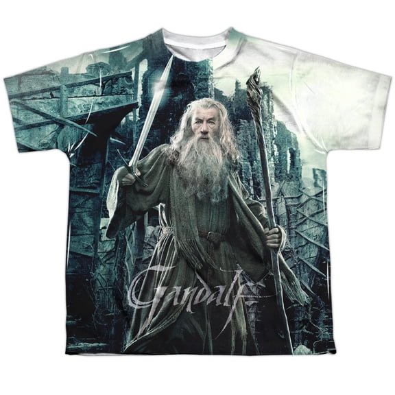 Hobbit - Wizard - Youth Short Sleeve Shirt - Large