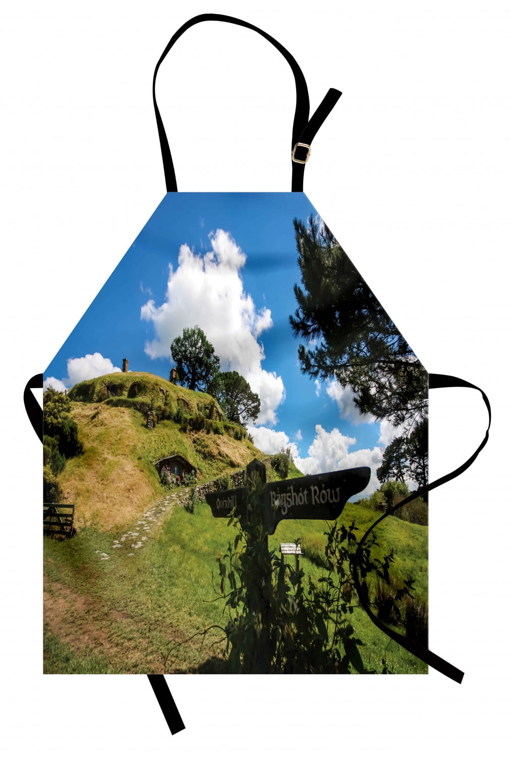 Hobbits Apron Overhill Hobbit Village in Matamata New Zealand Fantasy ...
