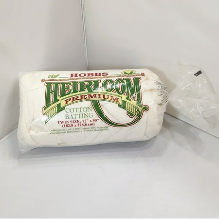 Hobbs HL45 Batting Heirloom Premium Cotton Blend, 45" x 60"