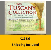 Batting Tuscany Unbleached Cotton 120in x 120in King