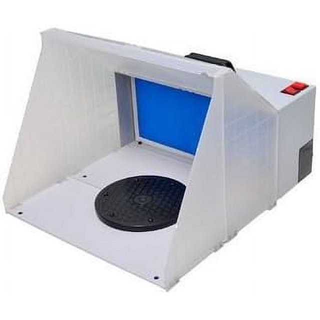 Hobby Airbrush Paint Spray Booth with Powerful Fan Filter