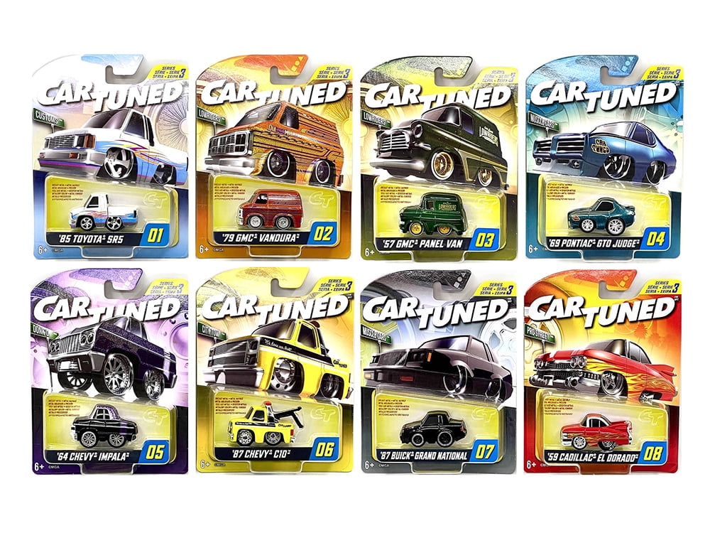 ミニカー CAR TUNED SERIES3 Hobby/Alt 2025 Series 3 Set of 8 Pieces Diecast Model Car by