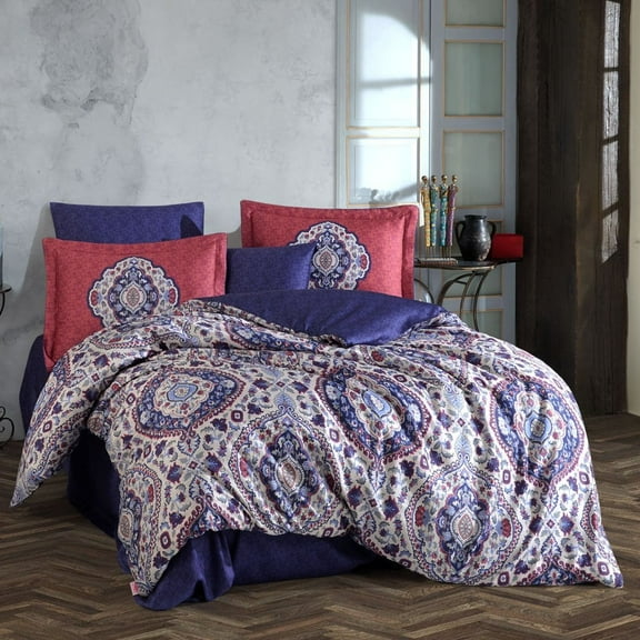 Hobby Amanda Double 300TC Tencel Satin Duvet Cover Set