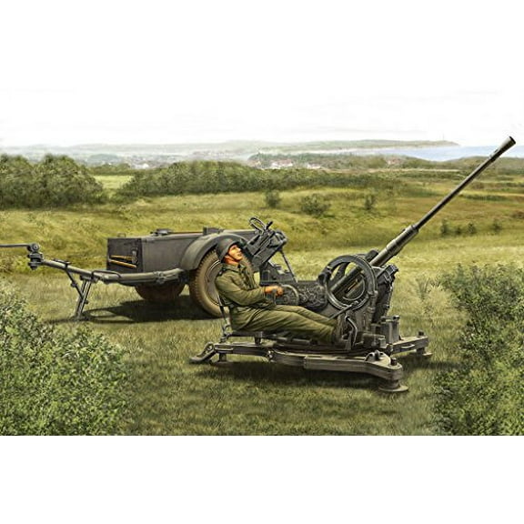 Hobby Boss 2Cm Flak38 Late Version/Sd. Ah 51 1/35 Armor Model Kit