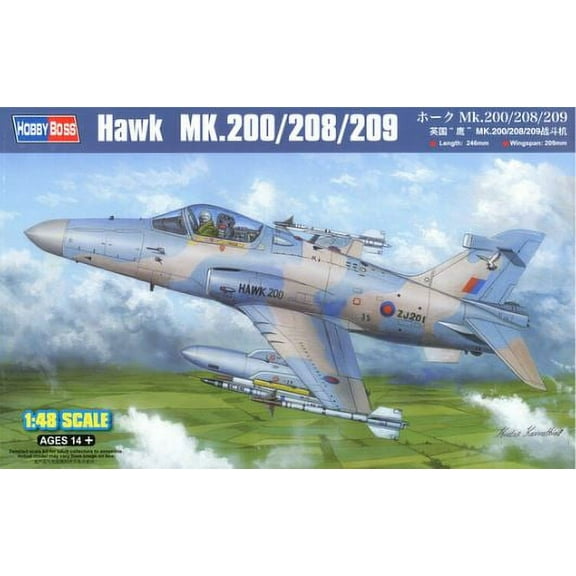 Hobby Boss Models 81737 1:48 Hawk MK.200/208/209 Aircraft