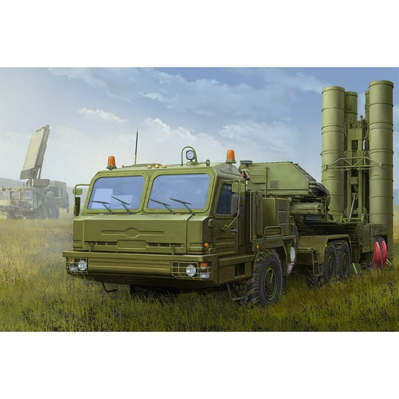 Hobby Boss Models 85517 1:35 Russian BAZ-64022 w/ 5P85TE2 TEL S-400 Armor