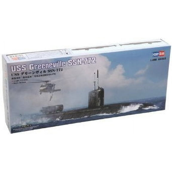 Hobby Boss USS Greeneville SSN-772 Boat Model Building Kit Multi-Colored