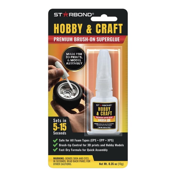 Hobby & Craft Brush-On Super Glue  Precision Applicator