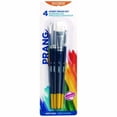 thumbnail image 1 of Hobby Four-Brush Set, Assorted, Synthetic, Flat; Round, 4/pack | Bundle of 10, 1 of 4