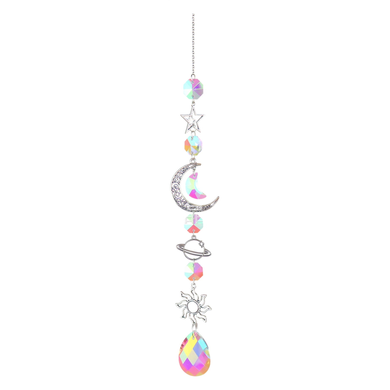 Hobby Lobby Easter White K Silver SunCatcher Pendant Sun Garden