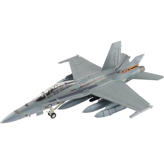 Hobby Master | 1:72 Scale Diecast Military Aircrafts | F/A-18B Hornet ARDU A21-101, Raaf (with 2 x AGM-158) | Model HA3585