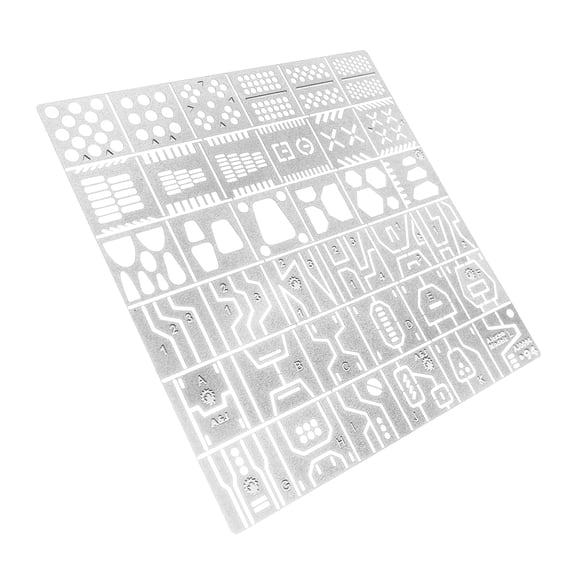 Hobby Model Craft Tool Stainless Steel Drill Hole Detail Maker Scribe line Stencil Carving Tool
