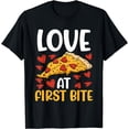 thumbnail image 1 of Hobby Pizza Baker Love At First Bite for Men and Women T-Shirt, 1 of 3