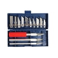 thumbnail image 1 of SE 16-Piece Hobby Knife Set with Aluminum Collet Chucks - 813PK, 1 of 5