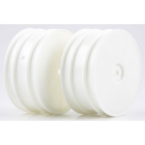 Hobby Rc Kyosho Kyow5201W 4Wd Front Wheel 2.2 White (2) Tires, Wheels, Inserts