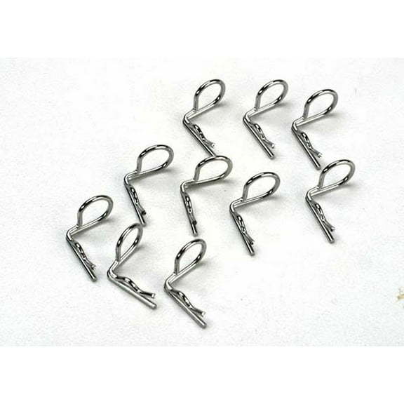Hobby Rc Traxxas Tra3935 Body Clip 90 Deg Angled (10) Revo Hardware & Fasteners
