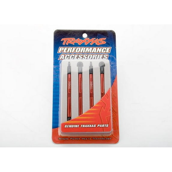 Hobby Rc Traxxas Tra7138X Toe Links, Aluminum (Red-Anodi Upgrade Parts