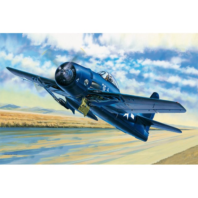 HobbyBoss 80356 Grumman F8F-1 Bearcat 1/48 Scale Plastic Model Kit ...