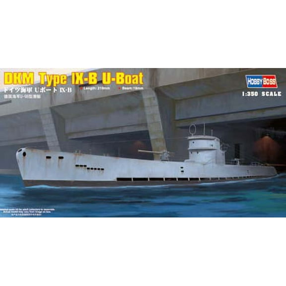 HobbyBoss 83507 German Submarine Type IX-B 1/350 Scale Plastic Model Kit