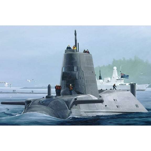 HobbyBoss 83509 British Submarine Astute 1/350 Scale Plastic Model Kit