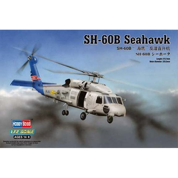 HobbyBoss 87231 Sikorsky SH-60B Seahawk 1/72 Scale Plastic Model Kit