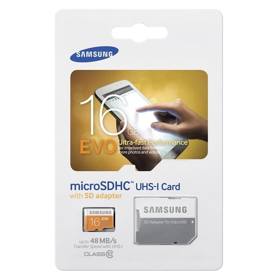 HobbyFlip 16GB Micro SD Card Memory Ultra Class 10 SDHC up to 48MB/s with Adapter Compatible with RC Aircraft