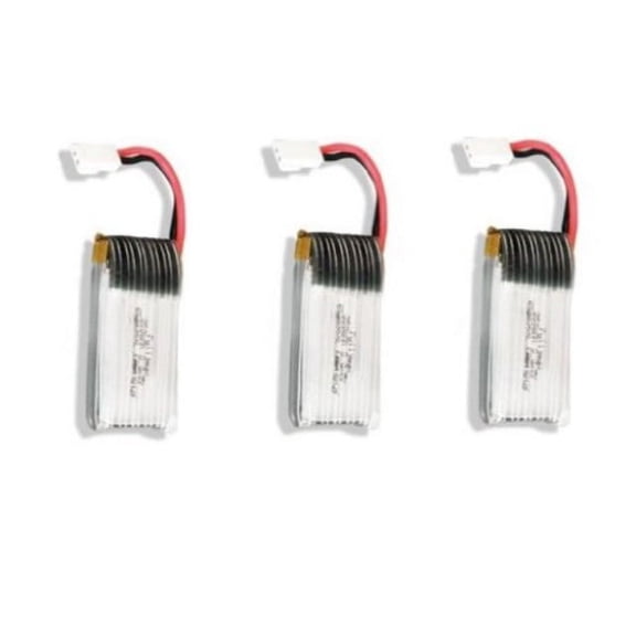 HobbyFlip 3.7v 350mAh 25c Lipo Battery Pack Compatible with X-DART Quadcopter 3 Pack