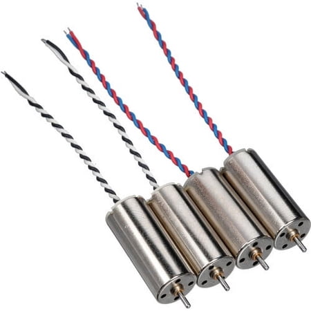 HobbyFlip 3.7v 8mm Motor Counter-Clockwise and Clockwise Set 2 Each H107-A23 Compatible with Ares Spectre X
