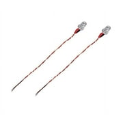 HobbyFlip 3.7v Red LED Lights Night Flying Light H107C-A33 Compatible with Hubsan X4 H107L 2 Pack