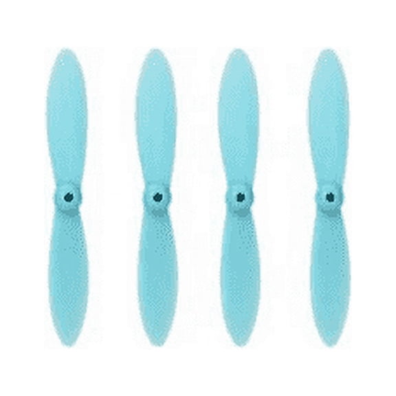 HobbyFlip All Blue Nano Quadcopter Propeller blade Set 30mm Compatible with Sharper Image DX-1 Micro Drone