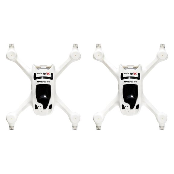 HobbyFlip Body Shell Set Fuselage Frame Quadcopter Canopy H107D+-01 Compatible with Hubsan X4 H107D+ Plus 2 Pack