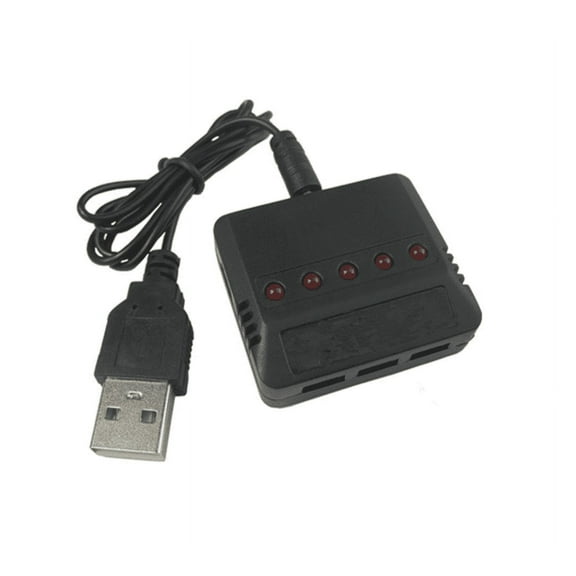 HobbyFlip Charge 5 in 1 Lipo Battery Charger USB Interface for 3.7v Li-Po Compatible with Dromida Verso