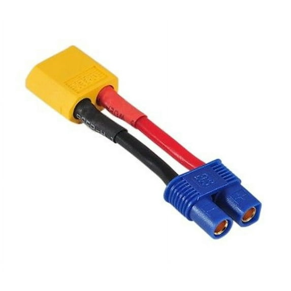 HobbyFlip Connector Adapter Wire Cable RC Power Converter Li-Po Battery Power Compatible with RC Aircraft