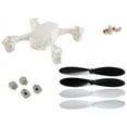 thumbnail image 1 of HobbyFlip Frame Body Shell 55mm Propellers Screw Fastener Set Rubber Feet Compatible with Hubsan X4 H107D, 1 of 1