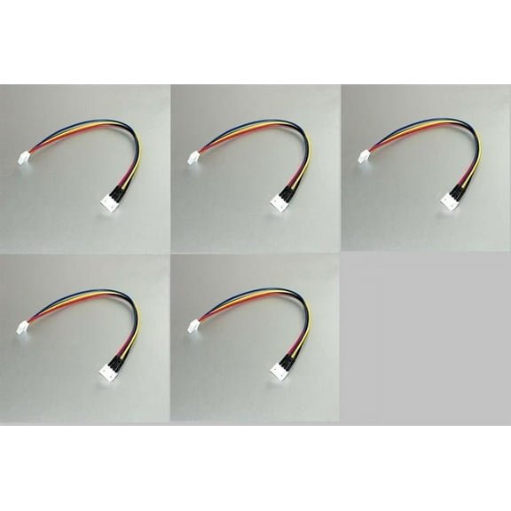 HobbyFlip JST-XH 3S Li-Po 11.1v Battery Balance Wire Extension 20cm Cable Compatible with RC Aircraft 5 Pack