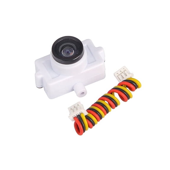 HobbyFlip Mini Camera 600TVL White FPV Video Rodeo 150-Z-21(W) Compatible with Walkera