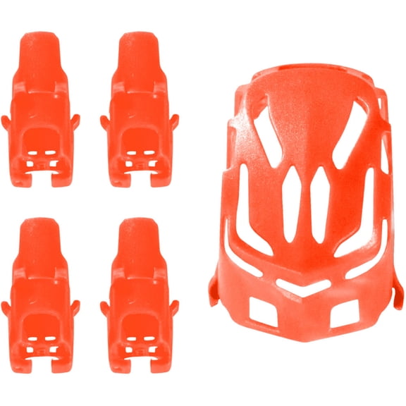 HobbyFlip Nano Body Shell Quadcopter Frame w/ Motor supports H111-01 Red Compatible with Hubsan Nano Q4 H111