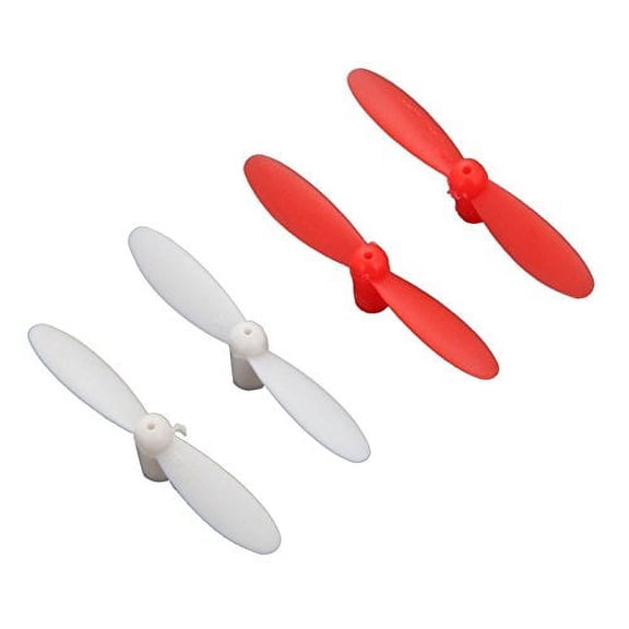 HobbyFlip Propellers Blades Props Propeller Blade Prop Set Red & H111-05 Compatible with Estes Proto X SLT Nano