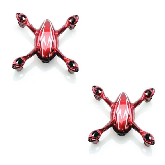 HobbyFlip Quadcopter Frame Body Fuselage Replacement Part H107-A21 Compatible with Hubsan X4 H107C 2 Pack