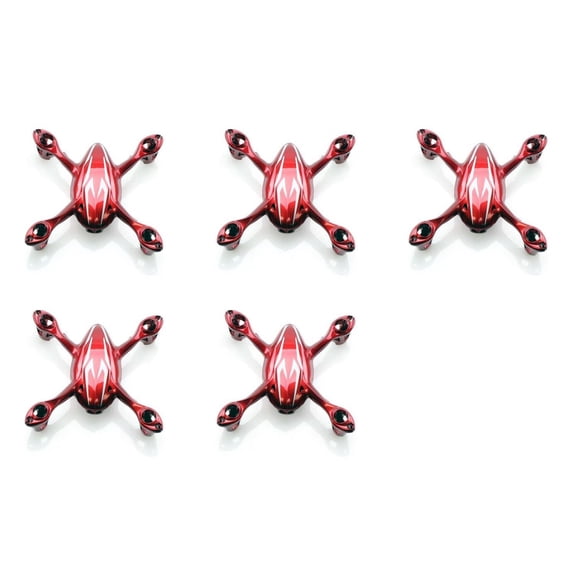 HobbyFlip Quadcopter Frame Body Fuselage Replacement Part H107-A21 Compatible with Hubsan X4 H107C 5 Pack