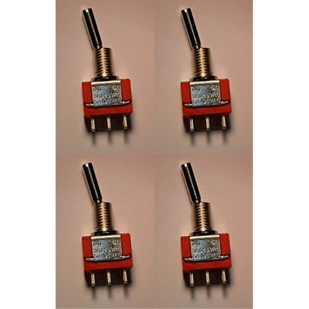 HobbyFlip Replacement Toggle Switch Shorter Version 2PSSwitch Compatible with RC Drone 4 Pack